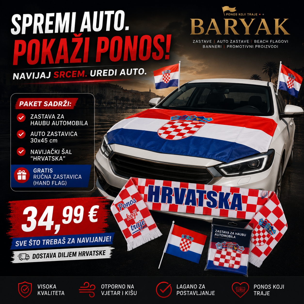 NAVIJAČKI PAKET HRVATSKA