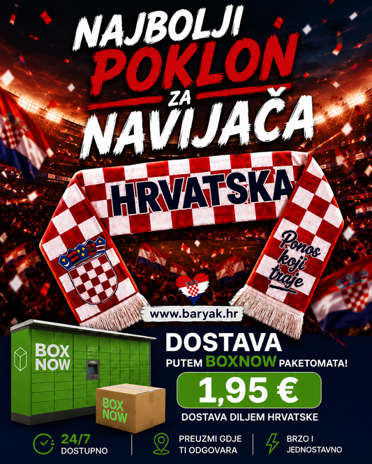 Navijački šal Hrvatska – Ponos koji traje