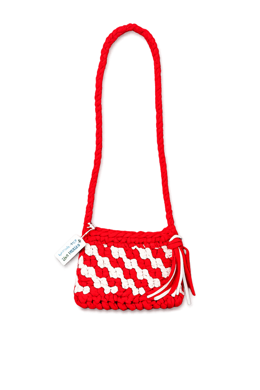 Navijačka torbica – ručni rad