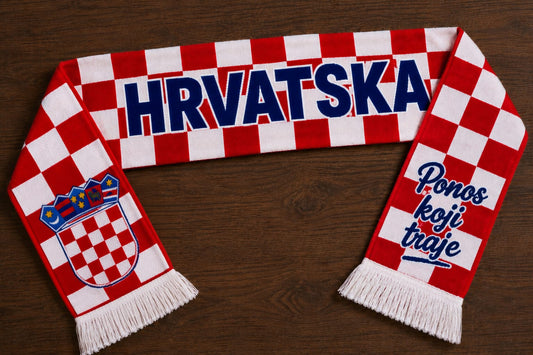 Hrvatski navijački šal-obostrani